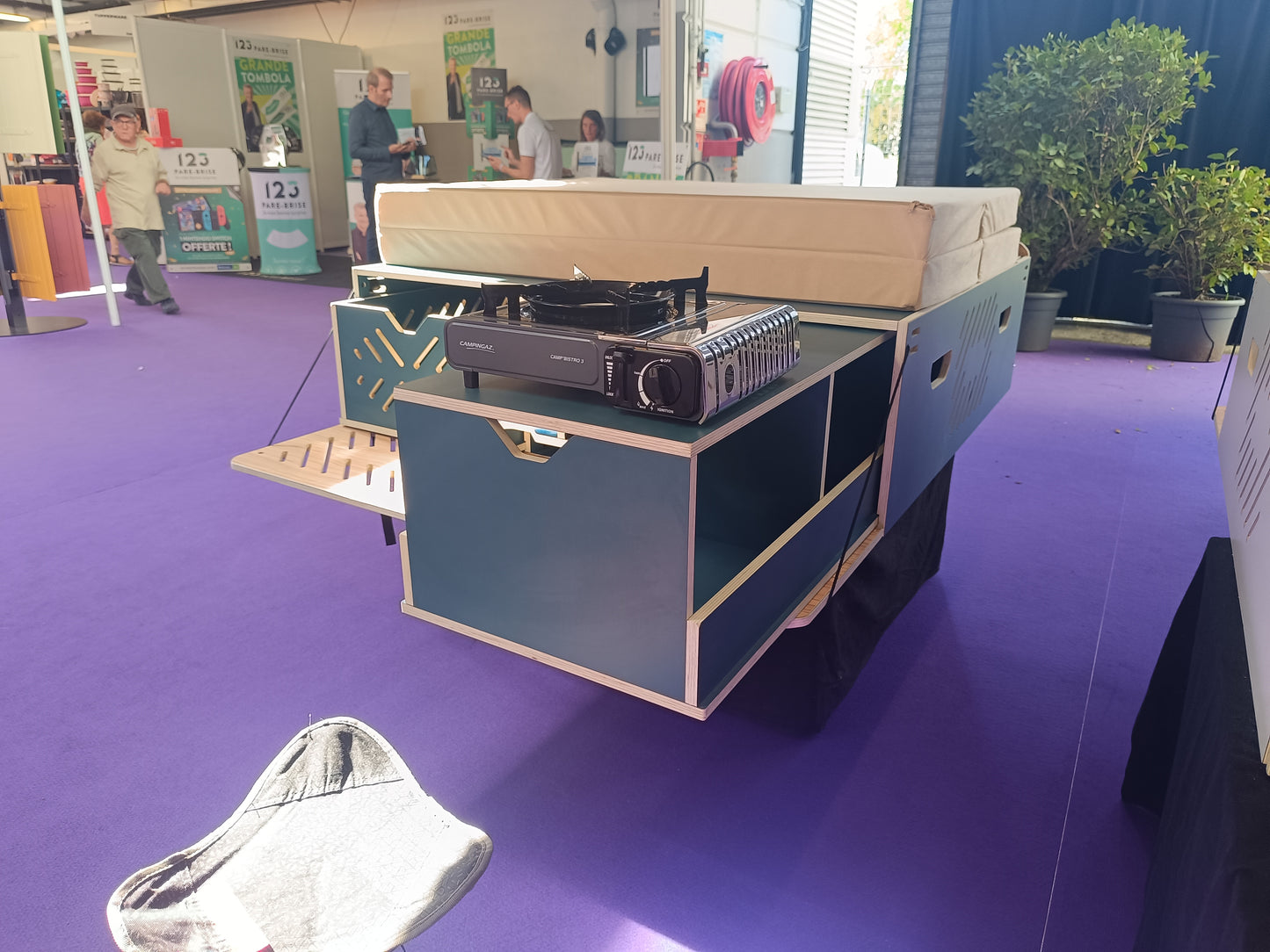 Aménagement van et fourgon amovible 2 couchages camperbox !