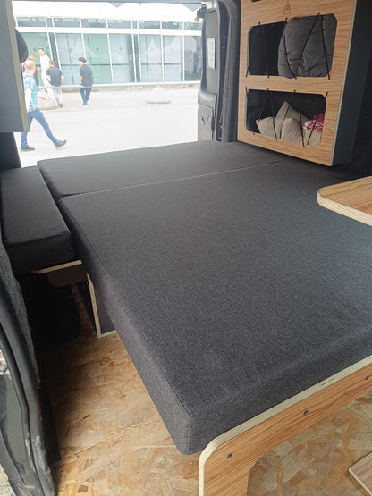 Vankamp avec tiroirs et matelas inclus